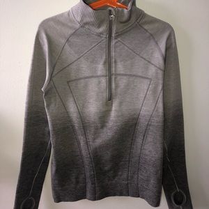 Grey ivivva girls half zip